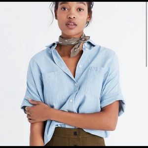 Madewell Chambray Courier Shirt